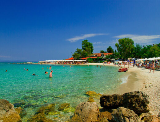 Afitos (Athitos) beach