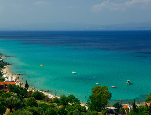 Afitos (Athitos) beach