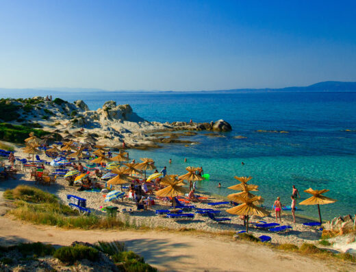 Kavourotrypes beach