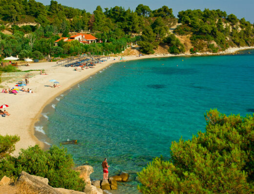 Koviou beach
