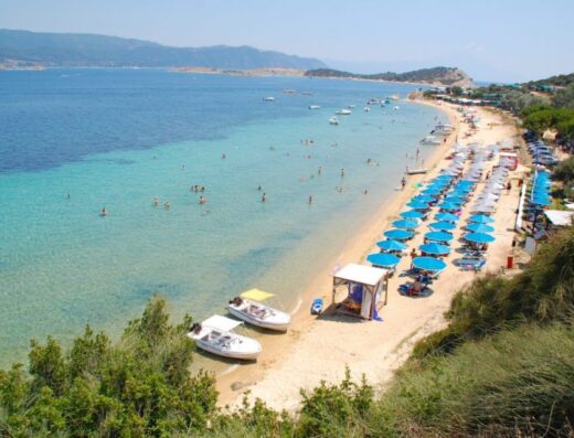 Megali Ammos beach (Ammouliani)