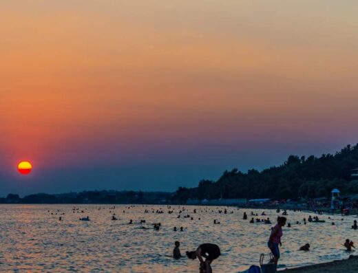 Nea Moudania beach