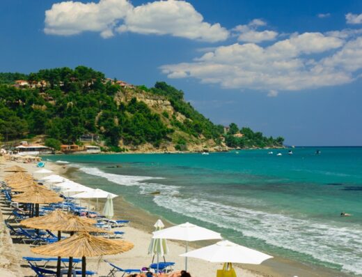 Possidi beach