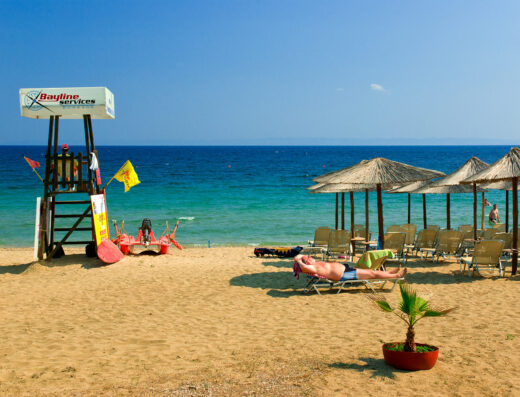Psakoudia & Ormylia beach
