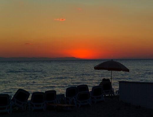 Fourka beach