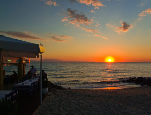 Fourka beach