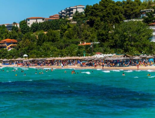 Nea Moudania beach