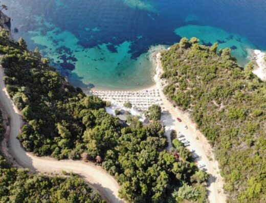 Zografou beach