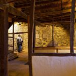 Inside the tower of Prosforion which has become a museum