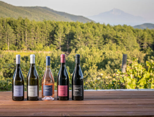 Visit a boutique winery at Megali Panagia