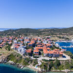 Air view of Ammouliani port