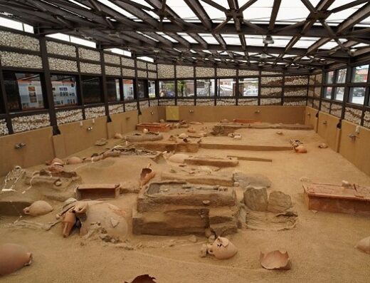 Ancient Akrathos cemetery