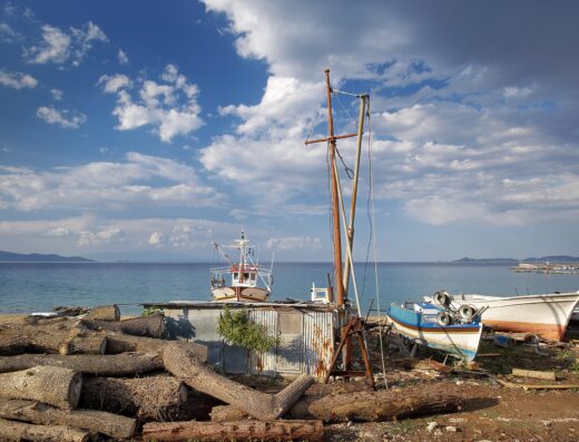 Ierissos village