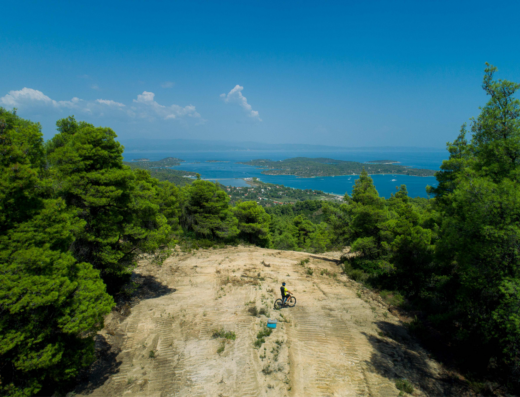 E-bike in Sithonia